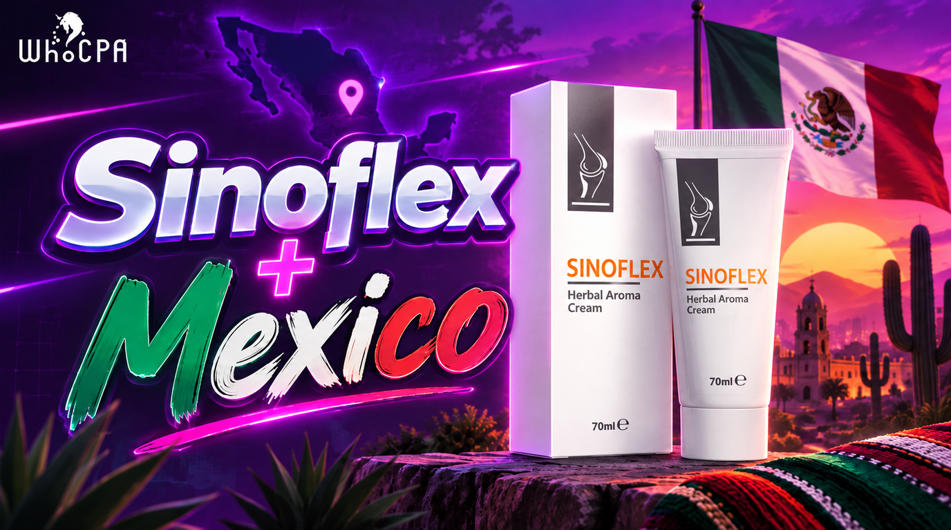 Sinoflex [MX] — Nutra-офер на суглоби в Мексиці від WhoCPA